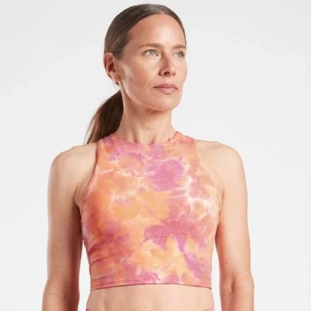 Athleta Women's Tie-Dye Conscious Crop Tank Top